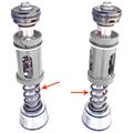 Free piston Spring pair KYB K 3.4