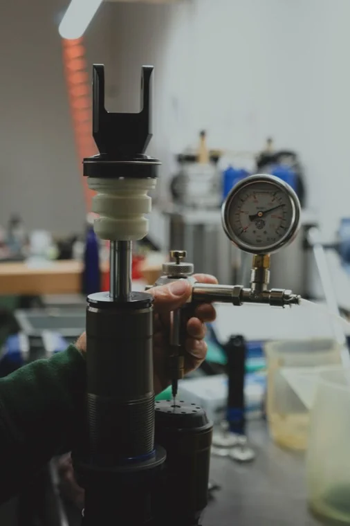 Custom setting on a Lainer premium suspension